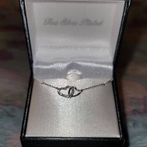 Cute 2 Heart Necklace